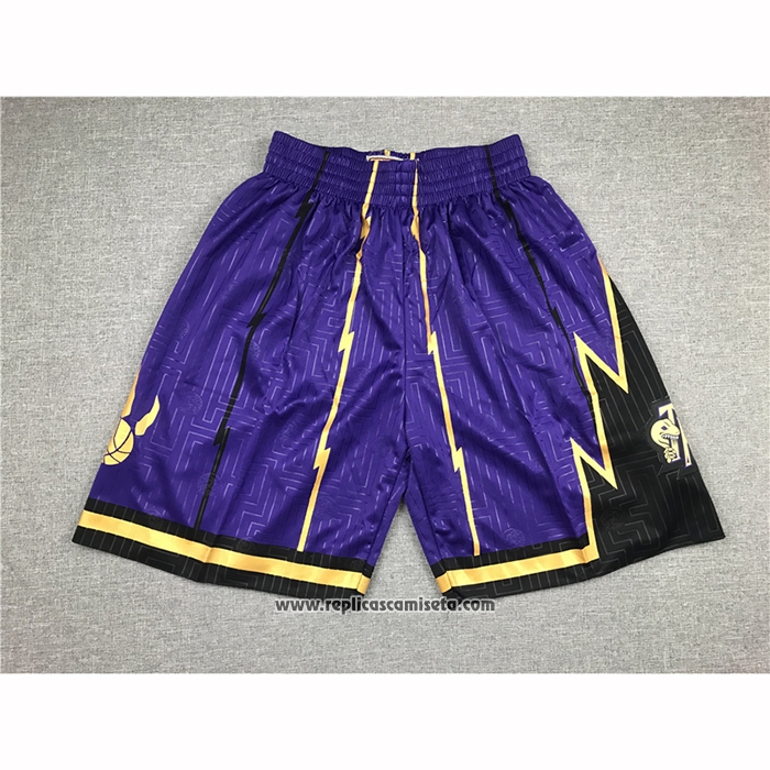 Pantalone Toronto Raptors 2020 Chinese New Year Violeta